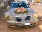 Classic S Class Benz Wedding Car Rent