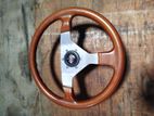 Classic Wood Steering Wheel