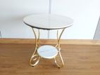 Classy. Gold & Marble Side Table Z056 💫