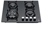 Clear 4 Burner Cooker Hob only Gas - Glass (F4-B60)