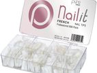 Clear False Nail Tips Set