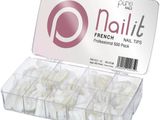 Clear False Nail Tips Set