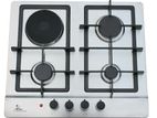Clear Stainless Steel 4 Buner Cooker Hob – (F4-SP603)
