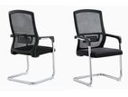 Click to Buy (IMPANA) OFFICE VISITORS LOBBY MESH CHAIR-8301