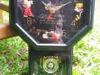 Vintage Clown World Wall Clock
