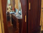 Clothes Cupboard with Mirror - Teak