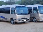 Coaster 22/27 Seater AC Bus for Hire