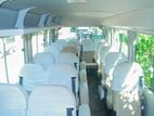Coaster 32-28 Seats Luxury AC Bus For Hire