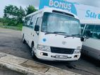 Coaster 33-28 Seats AC Bus For Hire