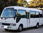 Coaster AC Bus for Hire 27seater