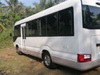 Coaster Ac bus for hire 28 seater