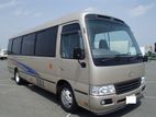 Coaster AC Bus for Hire [Seats 26 / 29 & 33]