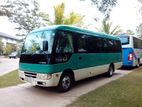 Coaster AC Mini Bus for Hire