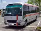 Coaster Luxury Bus for Hire 27 Seater
