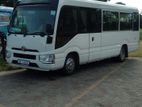 Coaster Luxury Bus for Hire 27 Seater