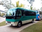Coaster or Rosa AC Bus for Hire