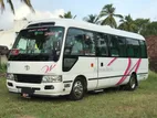 Coaster Rosa Ac bus for hire 27seat