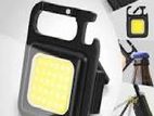 COB Rechargeable LED Light - Mini Keychain *** Metal Frame