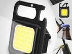 COB Rechargeable - Mini Keychain Light Metal Frame