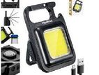 COB Rechargeable - Mini Keychain Light -Metal Frame