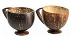 Antique Coconut Cup