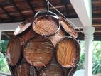 coconut shell lamp