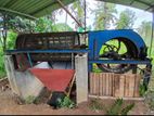 Coconut Stalks Cutting Machine