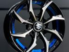 Code - 6018 Blue Alloy Wheel 14*5.5