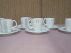Coffee Cups with Saucers