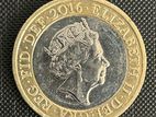 Coins - Queen Elizabeth 2 Pound Coin United Kingdom
