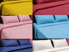 Coloured Micro Fabric Bed Sheet Set