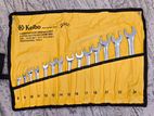 Combination wrench key set KEIBO 14 Pcs Indian