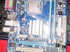Motherboard + 4GB Ram Dual core