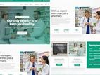 Combo Package Pharmacy Solution And Dispensary Web Site Designed