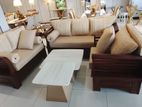COMFORTABLE SOFA SET WITH STOOL