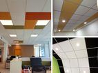 Commercial Panel Ceiling, 2x2 Suspended Civilim Work