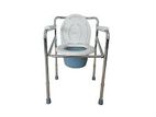 Commod Chair with Out Wheel