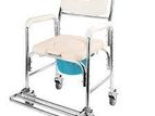 Commod Chair with Wheel Full Option