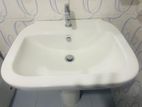 Commode and Wash Basin