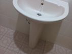 Commode with Washbasin