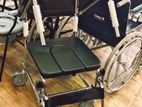 Commode Chair Arm Decline & Castor Wheels