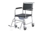 Commode chair castor wheel - Arm decline
