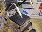 Commode Chair Castor Wheels Arm Decline