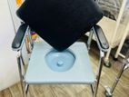 Commode Chair Fiber Seat With Cushion