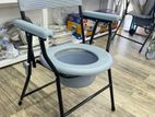 Commode Chair Gray Colour
