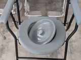 Commode Chair Gray - Foldable