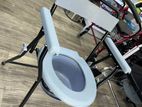 Commode chair gray