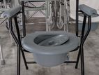 COMMODE CHAIR GRAY
