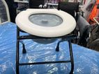 Commode chair stand with bucket