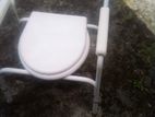 Commode Chair - White